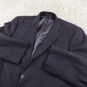 VTG Loro Piana Camel Hair Blazer Mens 50 Blue Sport Coat Suit Jacket Top Canada